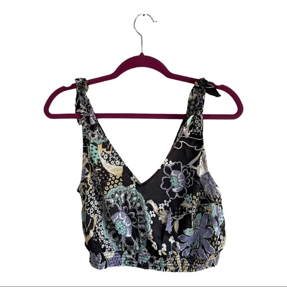 New! Free People Weekend in Montauk Crop Top - Picture 6 of 11